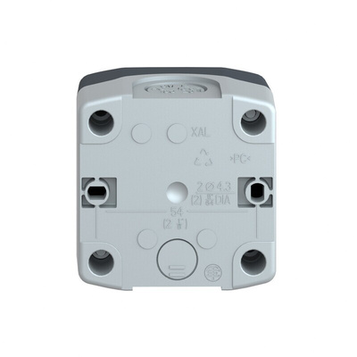Schneider Electric Spring Return Enclosed Push Button - SPST, Polycarbonate, 1 Cutouts, Green, I, IP66, IP67,
