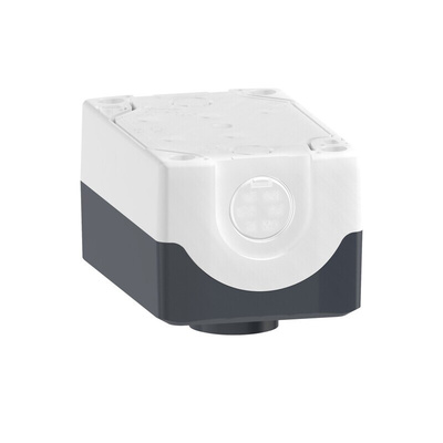 Schneider Electric Spring Return Enclosed Push Button - SPST, SPST, Polycarbonate, 2 Cutouts, Red/Green, I/O, IP66,
