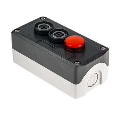 Schneider Electric Spring Return Enclosed Push Button - SPST, SPST, Polycarbonate, I/O, IP66, IP67