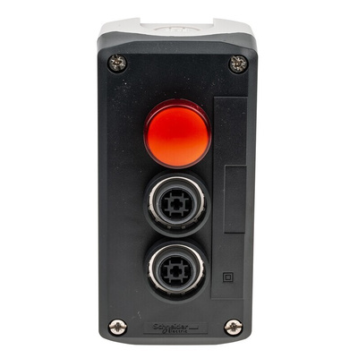 Schneider Electric Spring Return Enclosed Push Button - SPST, SPST, Polycarbonate, I/O, IP66, IP67