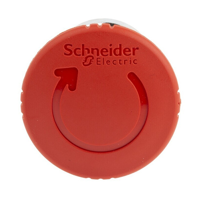 Schneider Electric Harmony XB4 Series Twist Release Emergency Stop Push Button, Panel Mount, 22mm Cutout, IP66, IP67,