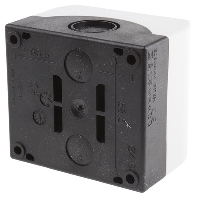 Eaton Momentary Enclosed Push Button - SPDT, Plastic, 1 Cutouts, IP66