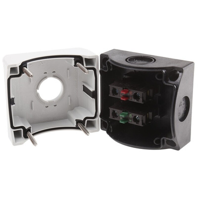 Eaton Momentary Enclosed Push Button - SPDT, Plastic, 1 Cutouts, IP66