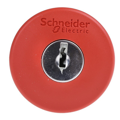 Schneider Electric Harmony XB5 Series Key Release Emergency Stop Push Button, 22mm Cutout, IP66, IP67, IP69K