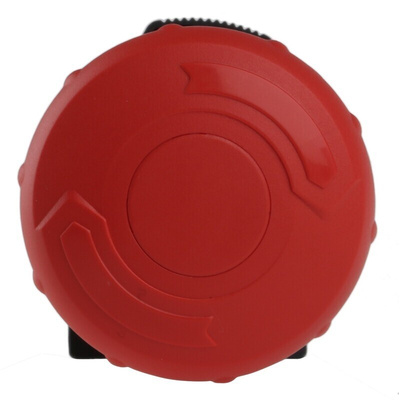 Allen Bradley 800FP Series Twist Release Emergency Stop Push Button, Panel Mount, 22.5mm Cutout, 1NC