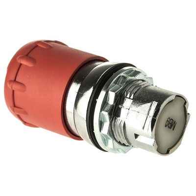 Allen Bradley 800FM Series Twist Release Emergency Stop Push Button, Panel Mount, 22.5mm Cutout