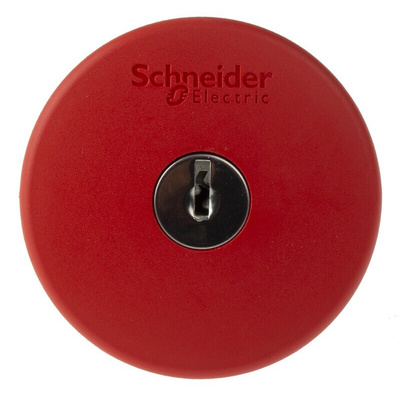 Schneider Electric Harmony XB4 Series Key Release Emergency Stop Push Button, Panel Mount, 22mm Cutout