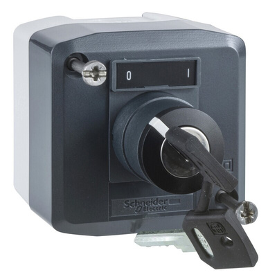 Schneider Electric Control Station Switch - SPDT, Polycarbonate, Grey, IP66, IP67, IP69K
