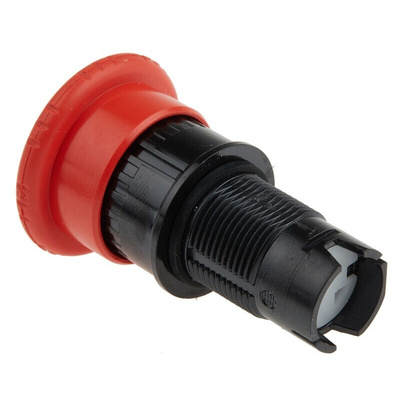 Schneider Electric Harmony XB6 Series Twist Release Emergency Stop Push Button, Panel Mount, 16mm Cutout, 2NO + 2NC,