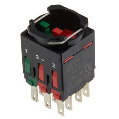 Schneider Electric Harmony XB6 Series Twist Release Emergency Stop Push Button, Panel Mount, 16mm Cutout, 2NO + 2NC,