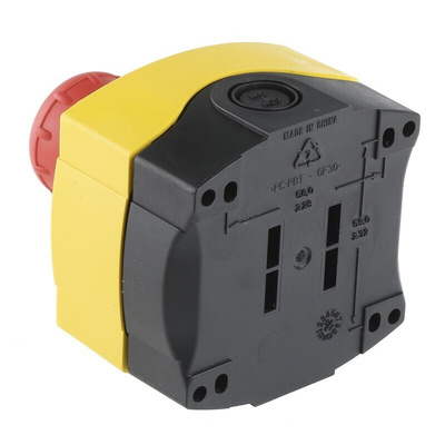 Allen Bradley 800F Series Twist Release Emergency Stop Push Button, Panel Mount, 2NC, IP69K