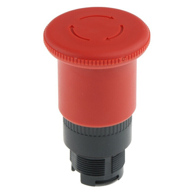 Schneider Electric ZA2 Series Up arrow Emergency Stop Push Button, 22mm Cutout, IP65