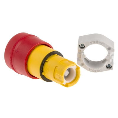 EAO Twist Release Emergency Stop Push Button, Panel Mount, 22mm Cutout, IP65