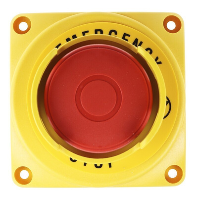 Lovato S1P Series Pull Release Emergency Stop Push Button, Surface Mount, 1NC, IP66, IP67, IP69K