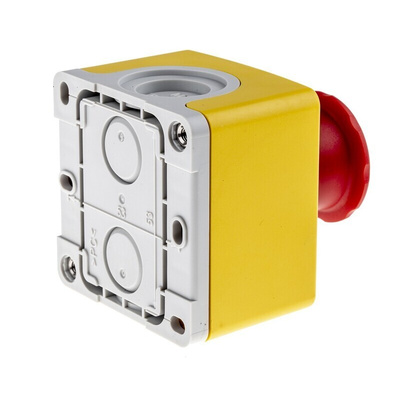 ABB 1SFA Series Twist Release Emergency Stop Push Button, Surface Mount, 2NC, IP66, IP67, IP69K