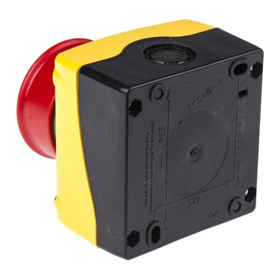 BACO LBX1 Series Pull Release Emergency Stop Push Button, Surface Mount, 2NC, IP66