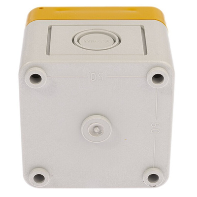 APEM A02ES-I Series Twist Release Emergency Stop Push Button, Panel Mount, 22mm Cutout, 2NC, IP65