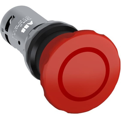 ABB Compact Series Pull Release Emergency Stop Push Button, Panel Mount, 2NC