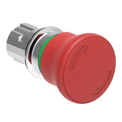 Lovato LPSB664 Series Turn to Release Emergency Stop Push Button, 22mm Cutout