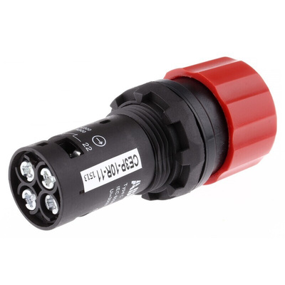 ABB 1SFA Series Pull Release Emergency Stop Push Button, Panel Mount, 22.5mm Cutout, SPDT, IP66, IP67, IP69K