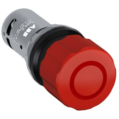 ABB 1SFA Series Pull Release Emergency Stop Push Button, Panel Mount, 22.5mm Cutout, SPDT, IP66, IP67, IP69K