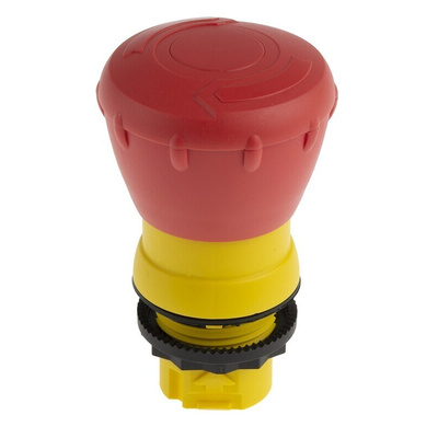 Allen Bradley 800F Series Turn to Release Emergency Stop Push Button, 22mm Cutout, IP65