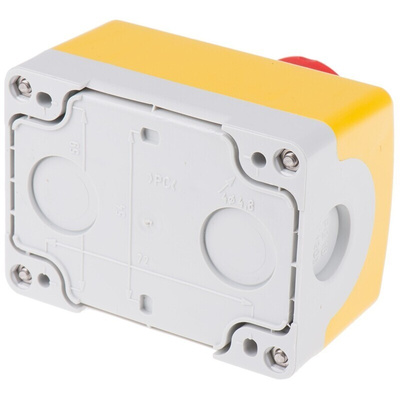 ABB Key Release Emergency Stop Push Button, Surface Mount, 1NC, IP66