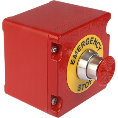 Craig & Derricott EMSH Series Pull Release Emergency Stop Push Button, Surface Mount, SPDT, IP65