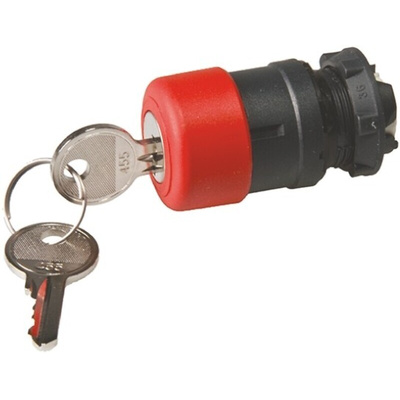 Schneider Electric Harmony XB5 Series Key Release Emergency Stop Push Button, 22mm Cutout, IP66, IP67, IP69K
