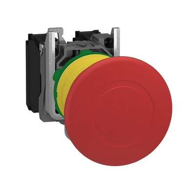 Schneider Electric Harmony XB5 Series Pull Release Emergency Stop Push Button, Panel Mount, 22mm Cutout, SPDT, IP66,