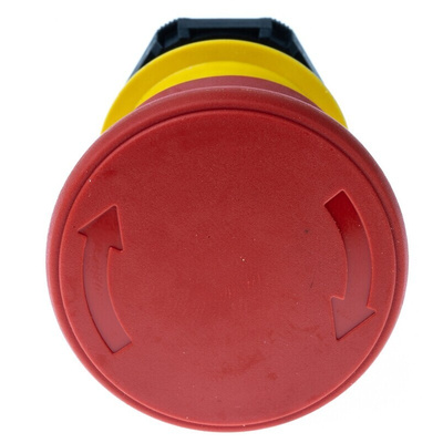 Lovato Platinum Series Turn Release Emergency Stop Push Button, 22mm Cutout, IP66, IP67, IP69K