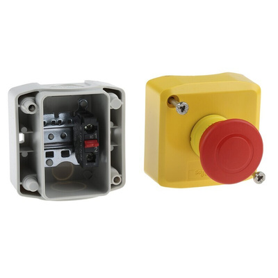 Schneider Electric Harmony XALK Series Pull Release Emergency Stop Push Button, Surface Mount, 1NC, IP66, IP67,