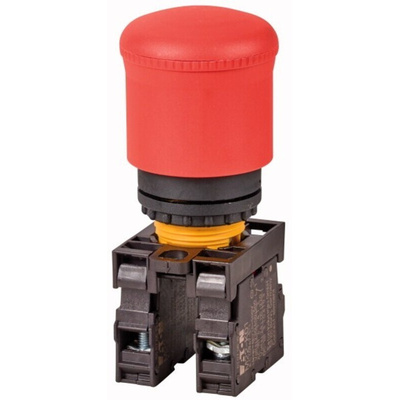 Eaton RMQ Titan M22 Series Pull Release Emergency Stop Push Button, Panel Mount, 22mm Cutout, SPDT