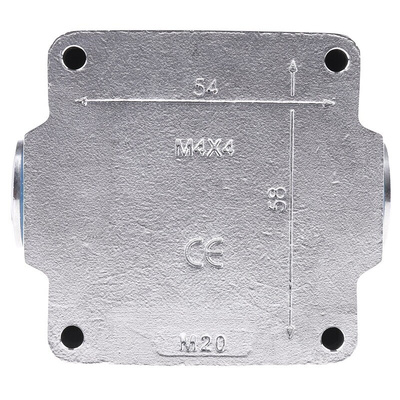 IDEM ES Series Twist Release Emergency Stop Push Button, Surface Mount, 2NC + 1NO, IP69K