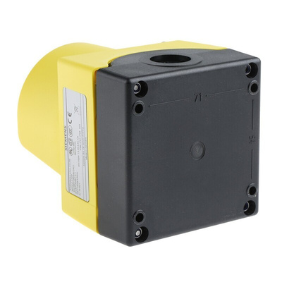 Siemens 3SU1 Series Twist Release Emergency Stop Push Button, Surface Mount, 1NC, IP66, IP67, IP69