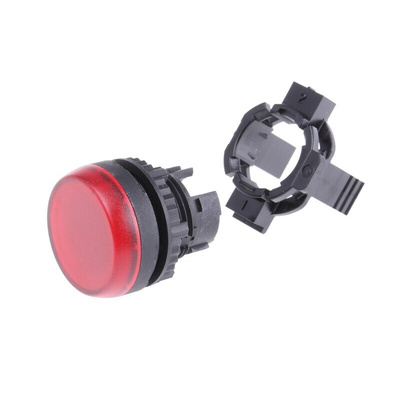 BACO Red Pilot Light Head, 22mm Cutout BACO Series