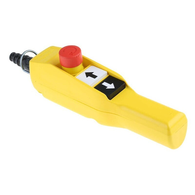 2NO (Push Button), NC (E-Stop) Slow Brake Push Button Pendant Station