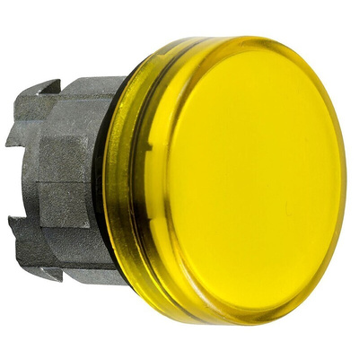 Schneider Electric Yellow Pilot Light, 22mm Cutout Harmony XB4 Series
