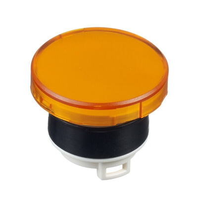 Idec Amber Pilot Light Head, 22mm Cutout HW Series