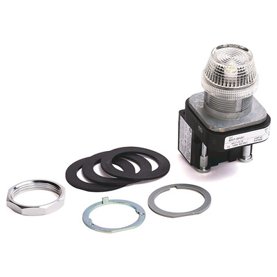 Allen Bradley White Pilot Light, 30mm Cutout 800T Series