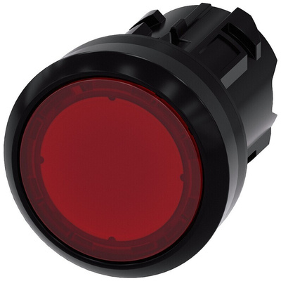 Siemens Red Pilot Light Head, 22mm Cutout SIRIUS ACT Series