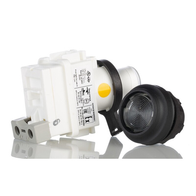 Eaton, Panel Mount LED Pilot Light, 30mm Cutout, IP66, Round, 250V ac/dc