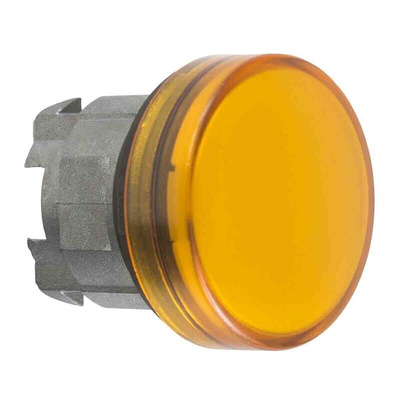 Schneider Electric Orange Pilot Light Head, 22mm Cutout ZB4 Series