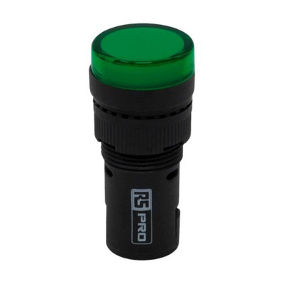 RS PRO Green Pilot Light, 24V ac/dc