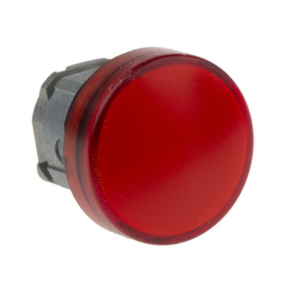 Schneider Electric, Harmony XB4, Panel Mount Red LED Pilot Light, 22mm Cutout, IP66, IP67, IP69(IP69K), 24V ac/dc