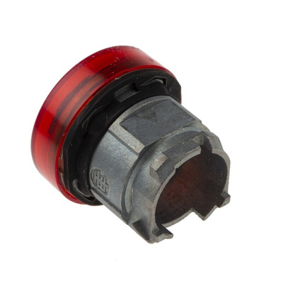 Schneider Electric, Harmony XB4, Panel Mount Red LED Pilot Light, 22mm Cutout, IP66, IP67, IP69(IP69K), 24V ac/dc