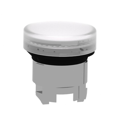 Schneider Electric White Pilot Light Head, 22mm Cutout Harmony XB4 Series