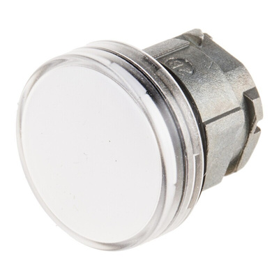 Schneider Electric White Pilot Light Head, 22mm Cutout Harmony XB4 Series