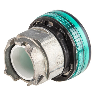 Schneider Electric Green Pilot Light Head, 22mm Cutout Harmony XB4 Series