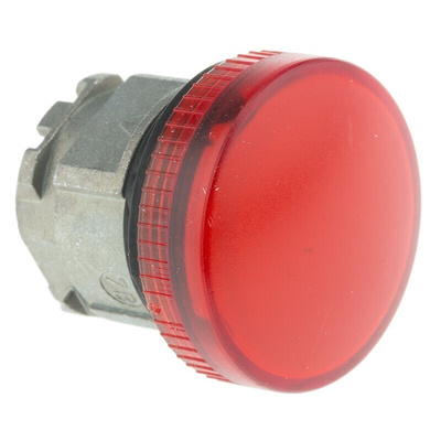 Schneider Electric Red Pilot Light Head, 22mm Cutout Harmony XB4 Series